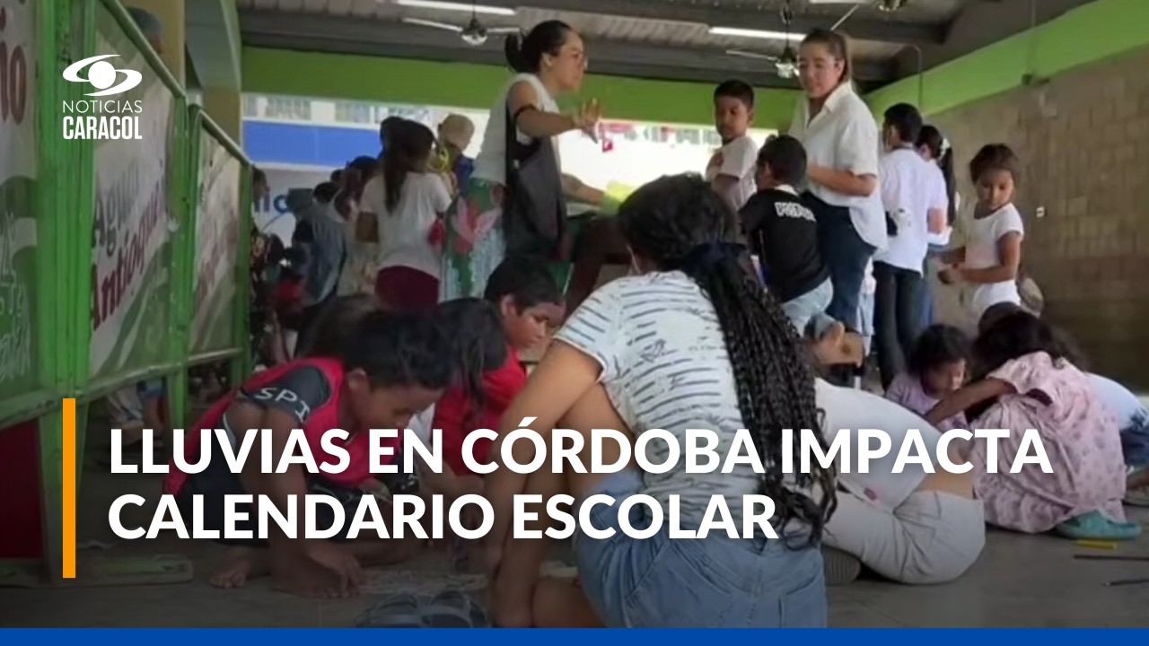 Inundaciones en Córdoba dejan escuelas cerradas y clases remotas para miles de estudiantes