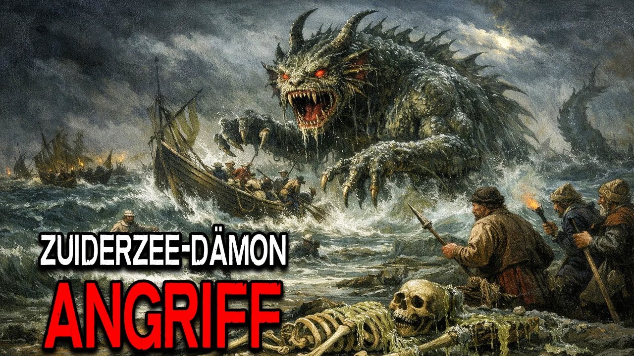 Niederländische Fischer berichteten von einem nächtlichen Kampf mit dem Zuiderzee-Dämon