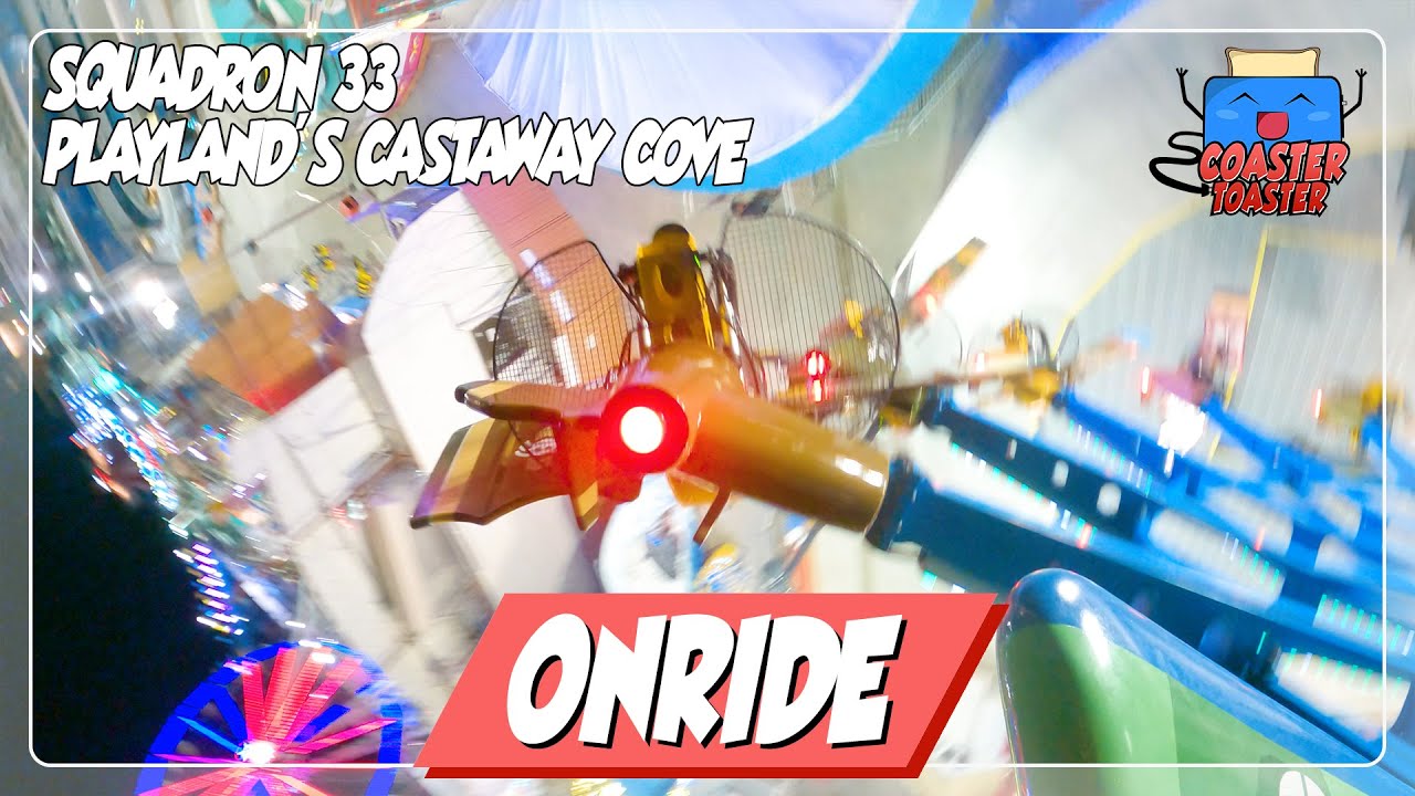 Squadron 33 - Playland's Castaway Cove - Überschlags-Monster von Techincal Park | POV
