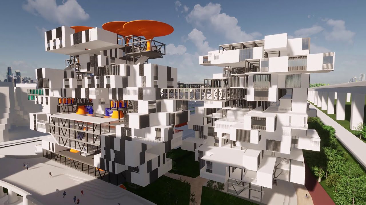 SUTD Polder Island: The Future of Housing | Architecture and Sustainable Design