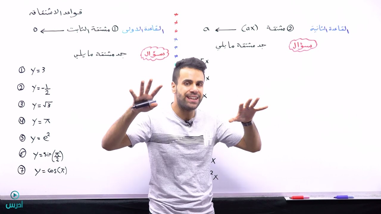 الحصة الأولى توجيهي جيل 2006 علمي_صناعي(الاشتقاق ١)  الأستاذ منذر ابو عواد
