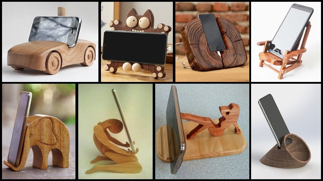 Wooden Phone Holders | Stylish & Creative Designs for Every Space