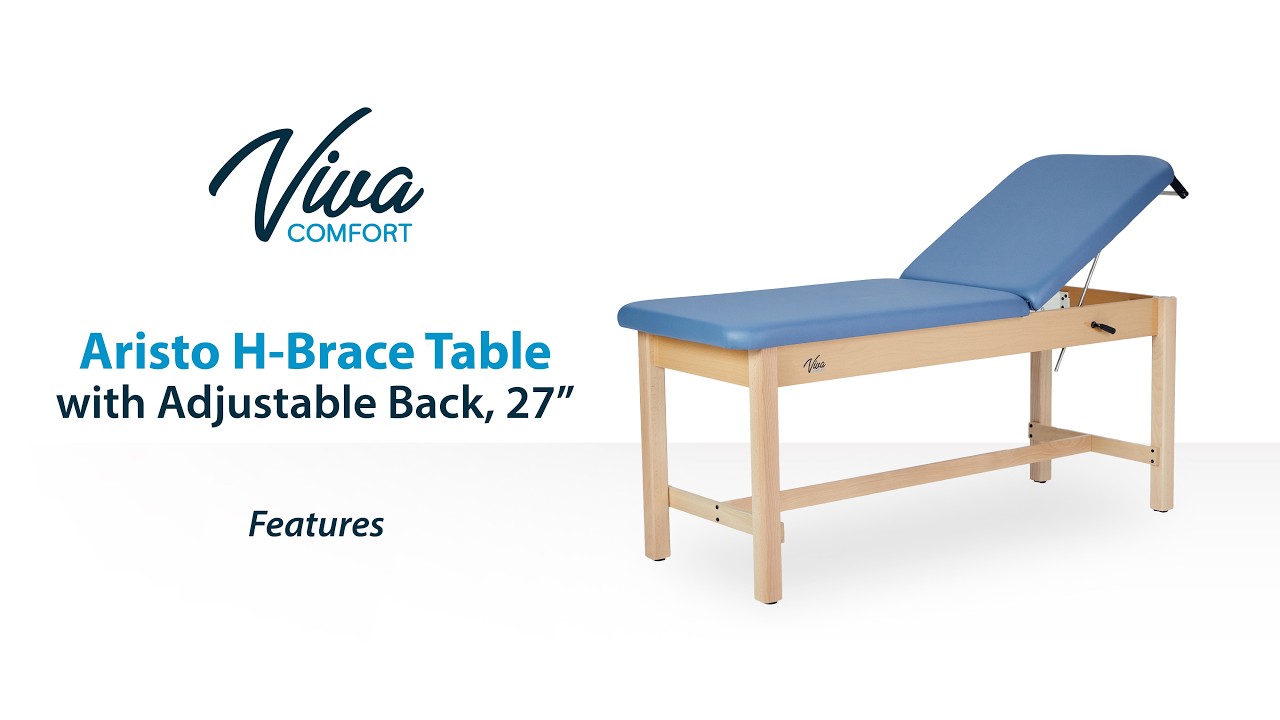 Viva Comfort, Aristo H-Brace Exam Table with Adjustable Top 27