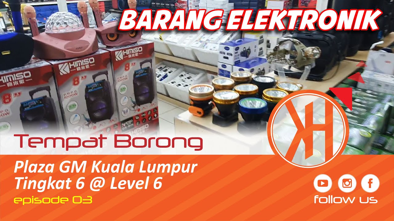 Plaza GM Kuala Lumpur 03 | Tempat Borong Barang Meniaga | Kedai Party