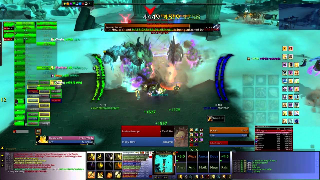 Phusikon Paladin Tank in LFR: Siege of Wyrmrest Temple Part 1/4