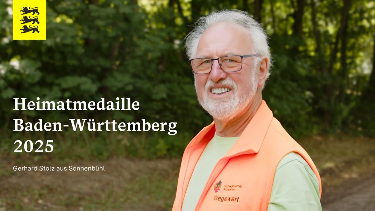 Gerhard Stolz | Heimatmedaille Baden-Württemberg 2025