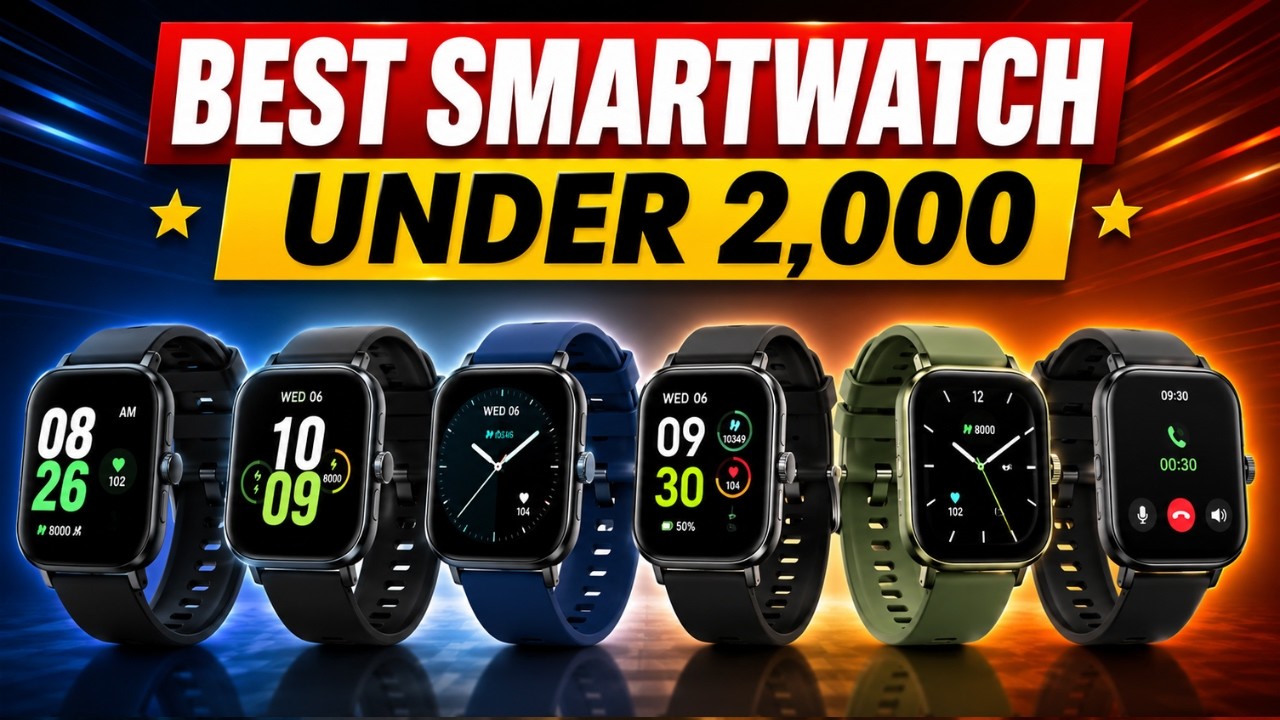 Best Smartwatch Under ₹2,000 in 2026 ⌚ | Noise Icon 2 vs Fastrack vs Fire-Boltt 🔥#trending