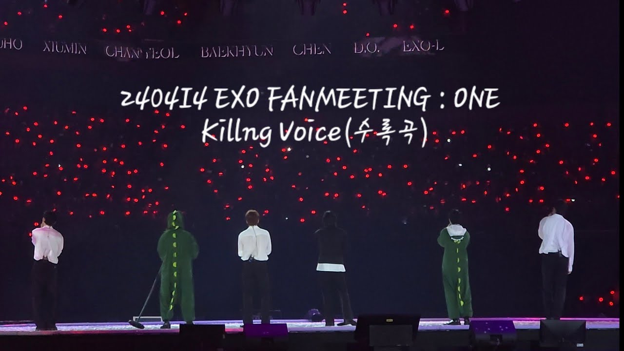 240414 EXO FANMEETING : ONE 1회차 - Killing Voice(수록곡)