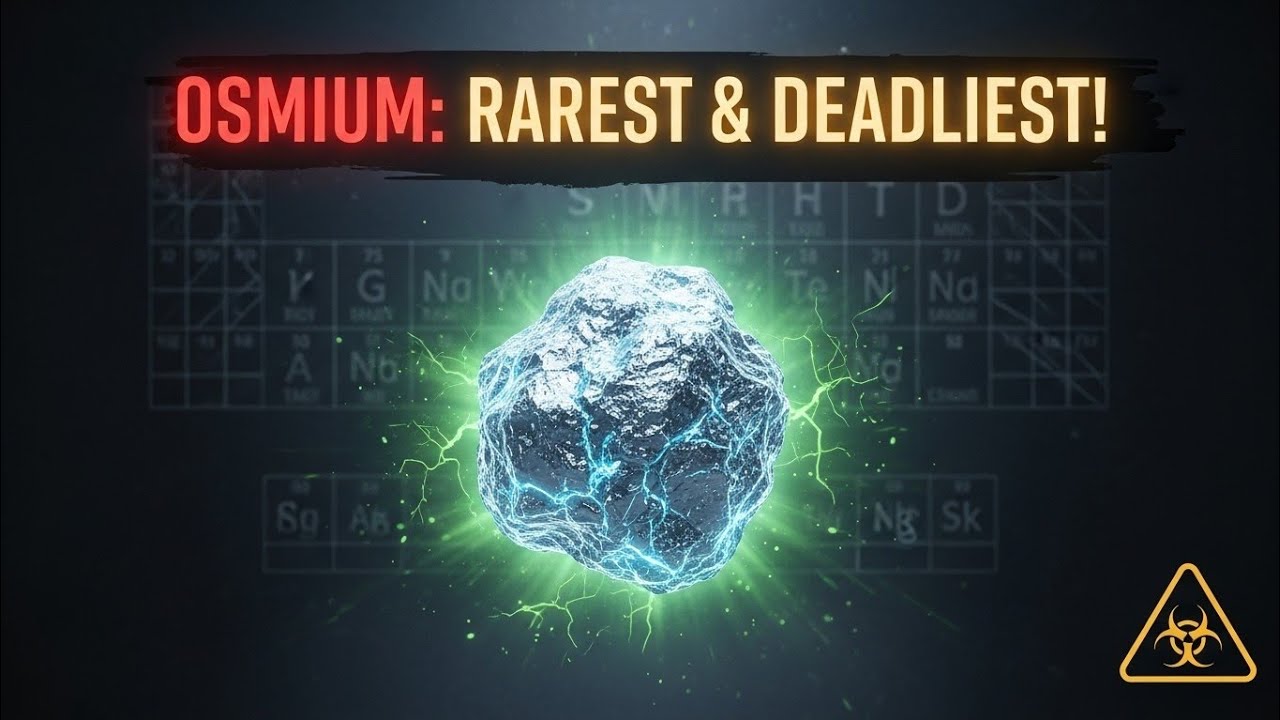 Osmium: The Rarest and Deadliest Metal!