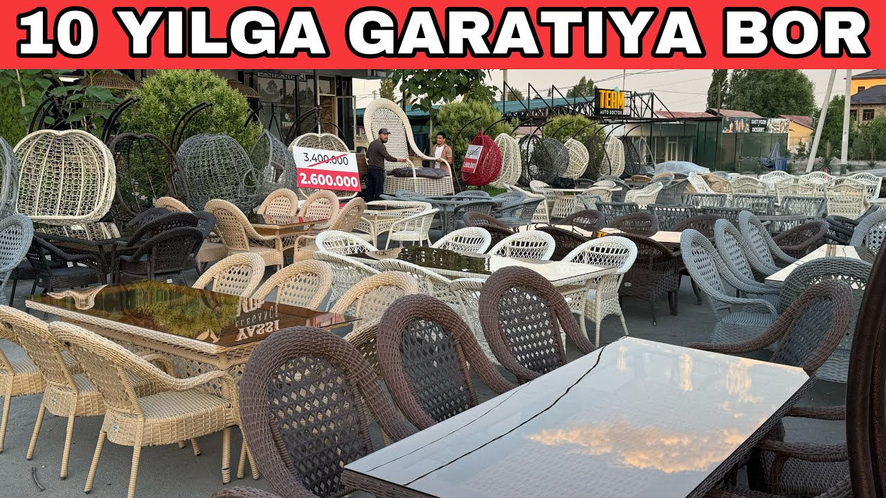 RATAN STOL STULLAR OPTIM JOYIDAN NARXLARI 2024-YIL