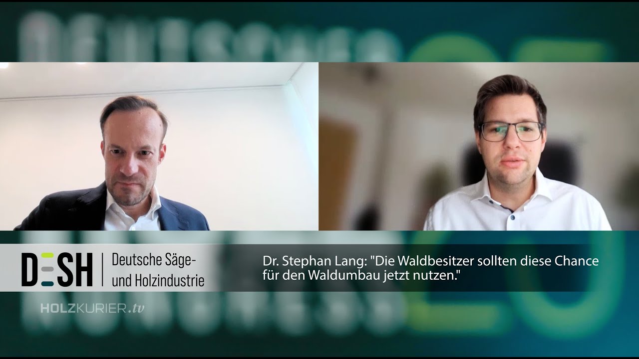 Dr. Stephan Lang: "Die Waldbesitzer sollten diese Chance für den Waldumbau jetzt nutzen."