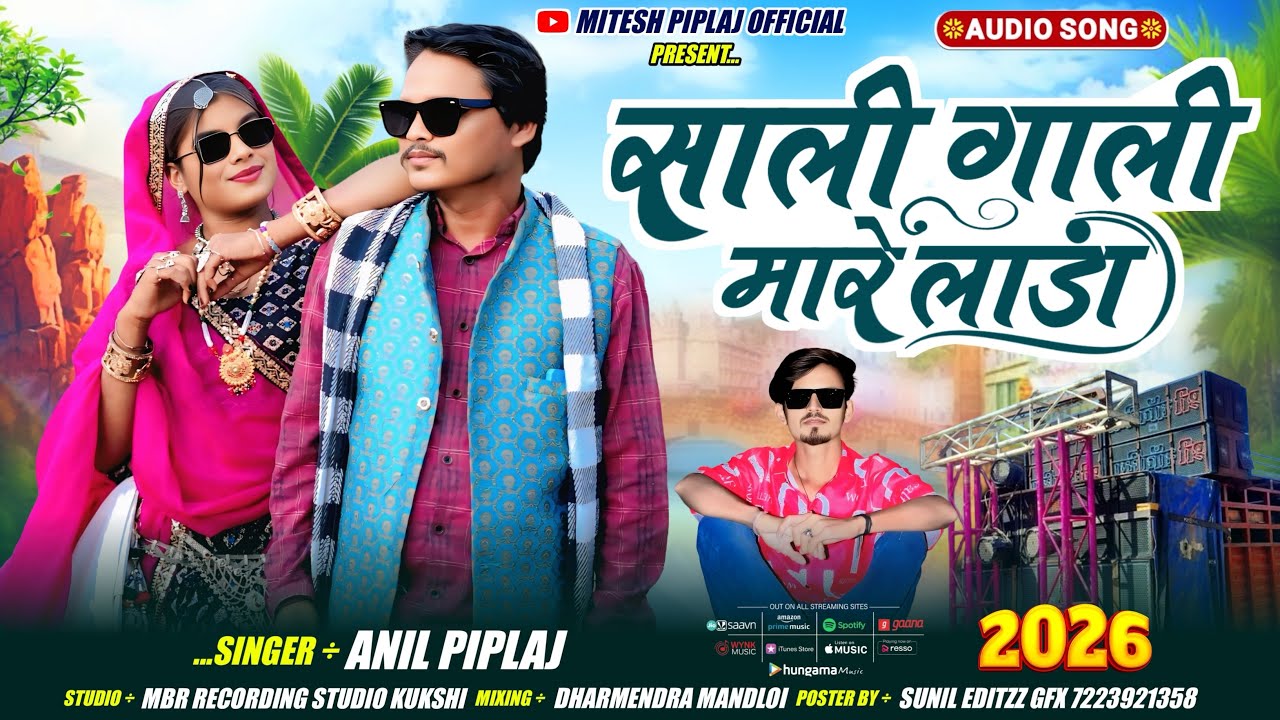 साली देय गाली 🤬 लाड़ा | anil piplaj new adivasi dj song 2025 | अनिल पिपलाज 
