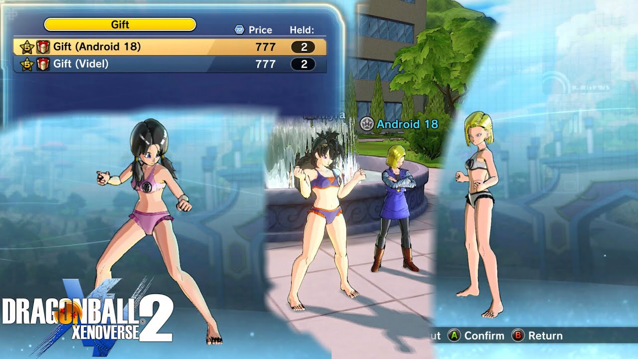 How To Unlock EVERY Bikini! Android 18 And Videl Swimsuit Costume! | Dragon Ball Xenoverse 2