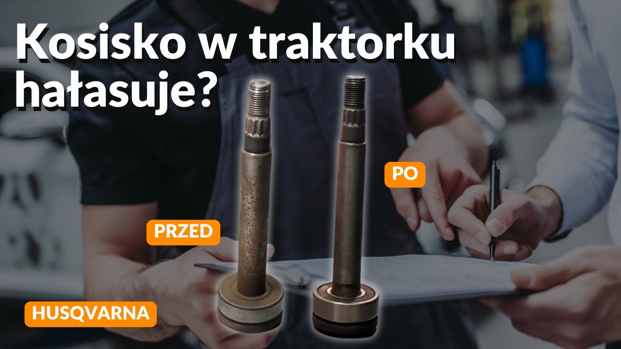 Głośne kosisko w traktorku Husqvarna – diagnoza i naprawa!