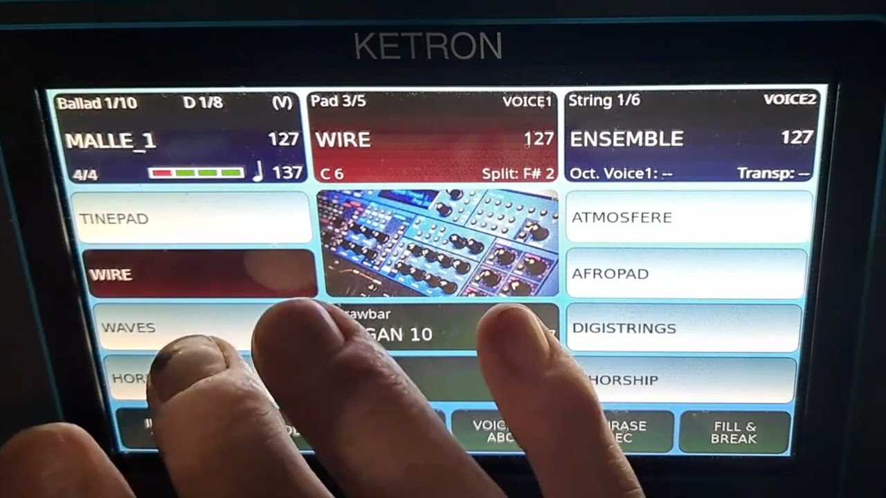 KETRON EVENT - SYNTH PAD