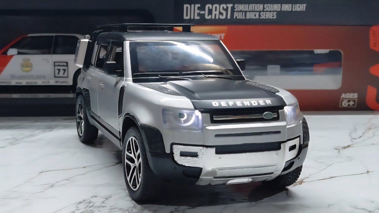 Unboxing Of Licensed Model Land Rover Defender 110 Diecast Modelcar | 1/24 Scale