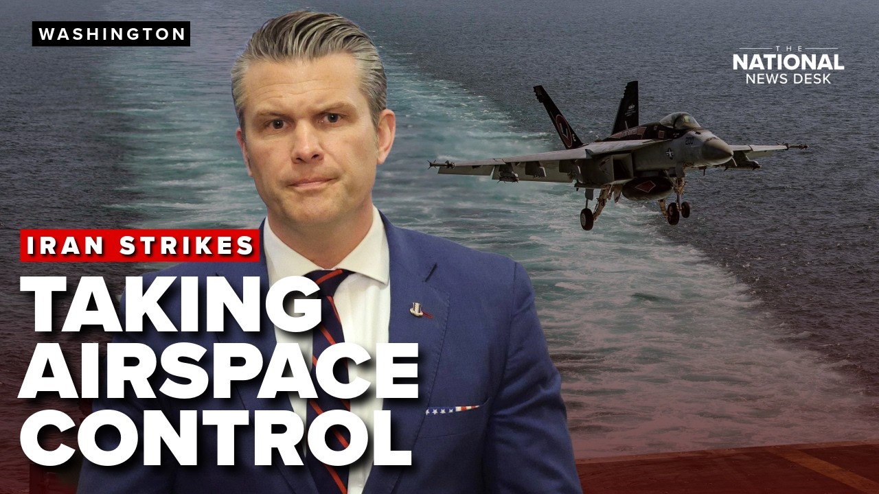 IRAN LATEST: Hegseth vows U.S. and Israel will TAKE OVER Iranian airspace in coming days