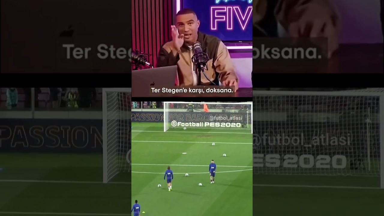 Boateng Messi'yi anlatıyor. #messi #boateng #terstegen #barcelona