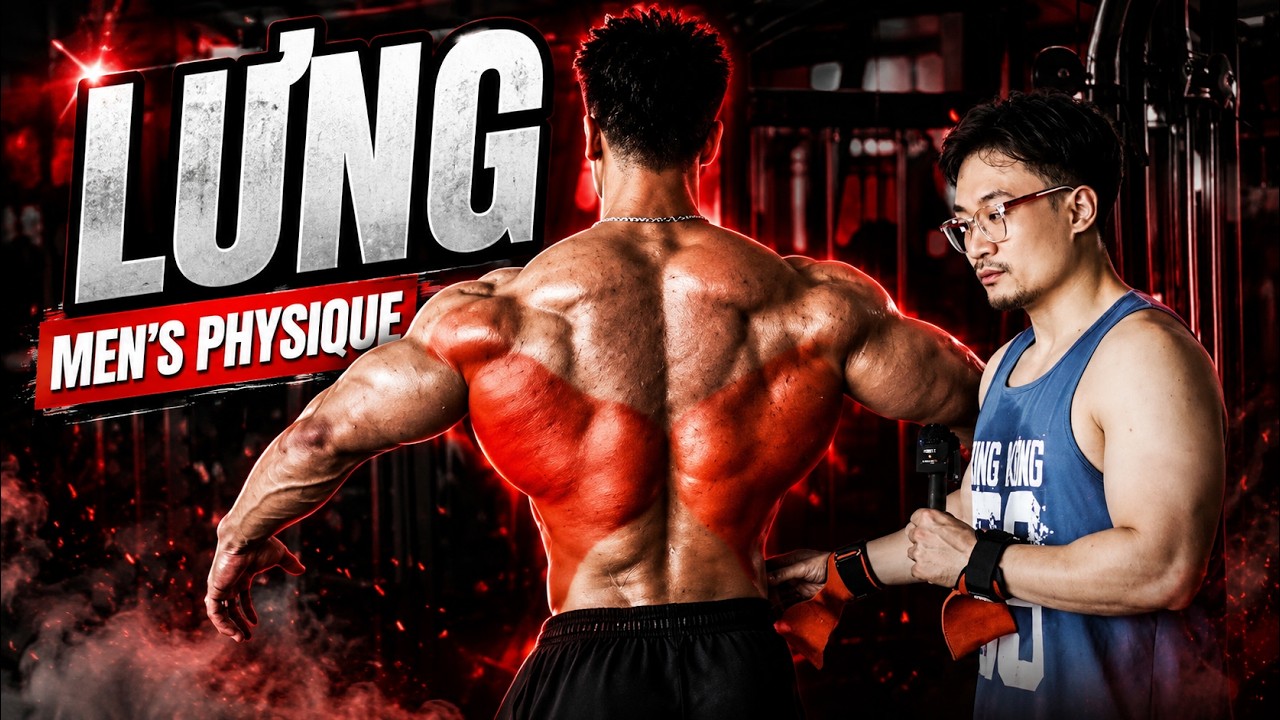 Kĩ Thuật tập LƯNG XÔ hiệu quả - cho thi đấu Men's Physique | SmallGym x @DANGBEOO
