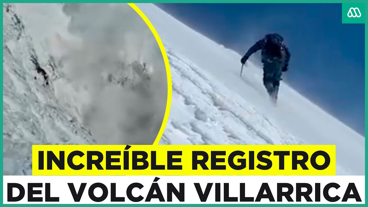 Una travesía inigualable: Andinistas captan increíble registro del cráter de volcán Villarrica