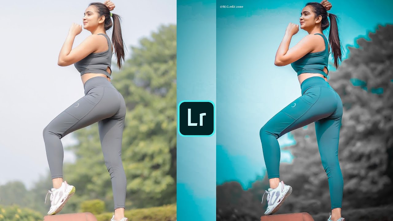 Teal and grey tone Lightroom photo editing||preset download free||
