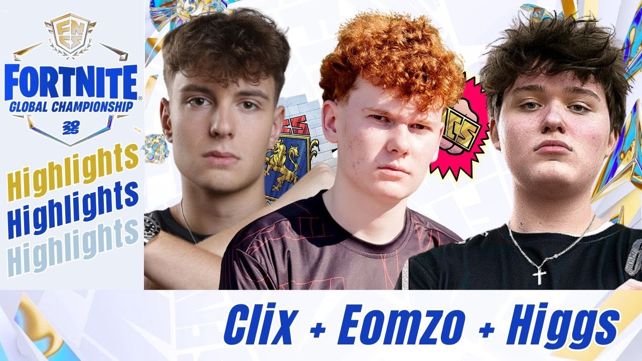 Clix, Eomzo & Higgs - Fortnite FNCS 2025 Global Championship Trio Highlights