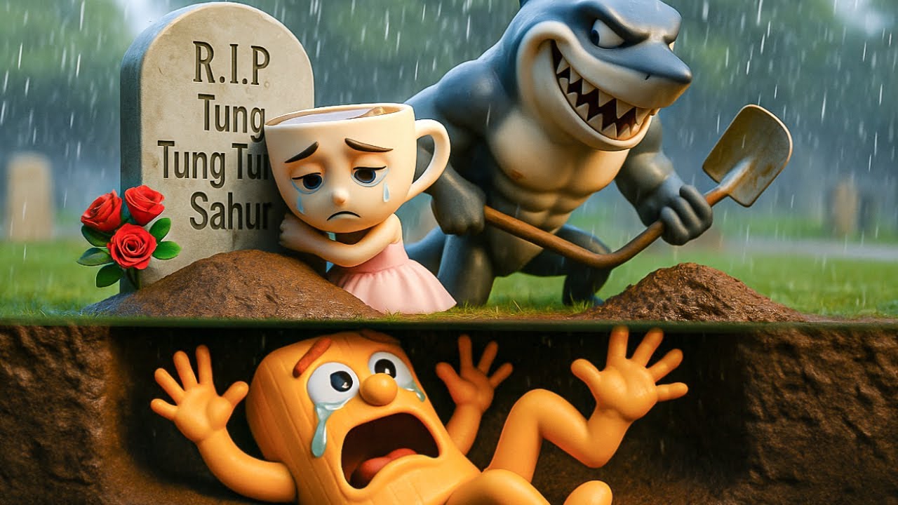 RESCUING TUNG TUNG TUNG SAHUR from Evil CHILDHOOD BEST FRIEND! | Funny Horror Animation
