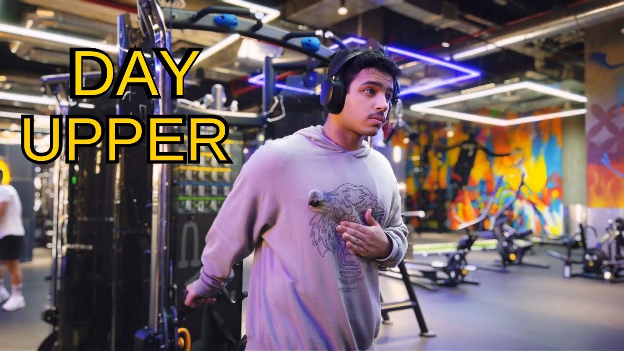 امتع و اقوى تمرين upper نارررر 🔥💪 Vlog#20
