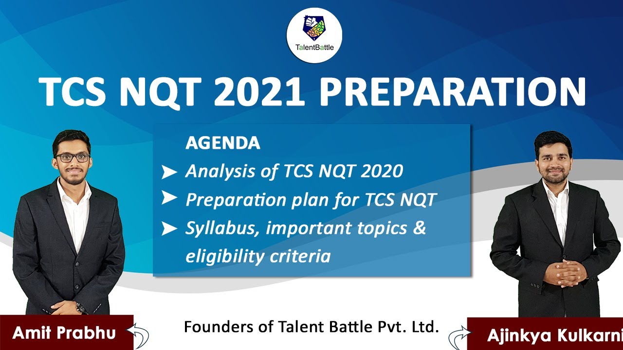 Starting Your Preparation For TCS NQT 2021 ▶Recruitment process, pattern & syllabus for TCS NQT 2021