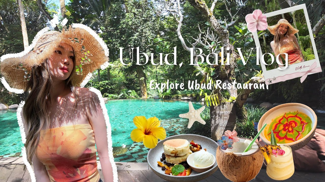 巴厘岛Vlog🇮🇩之吃吃喝喝乌布探店篇💚美食餐厅打卡🥞✨
