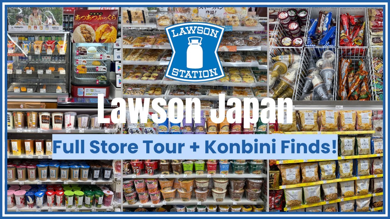 Inside Lawson Japan 🍩☕ Full Store Tour + Konbini Favorites!