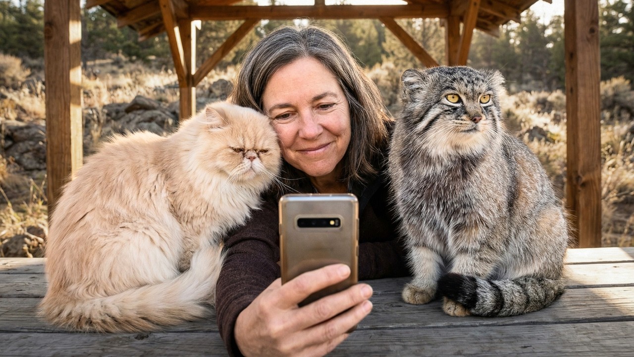Can a Persian Cat Raise a Wild Pallas Kitten? The Answer Will Make You Cry