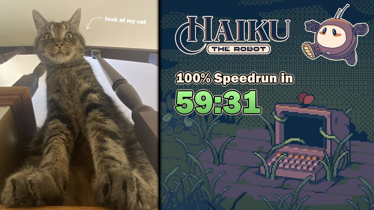 (WR) Haiku, the Robot 100% in 59:31