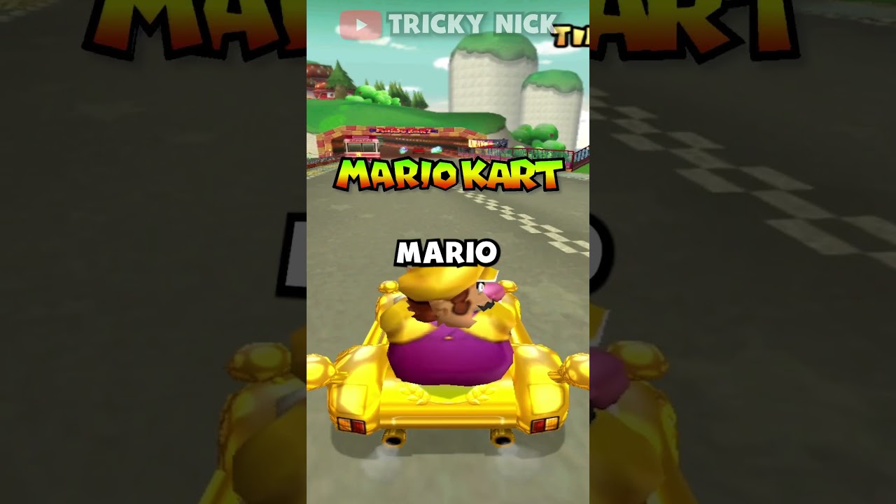 Раскрытие секретного персонажа Mario Kart Double Dash