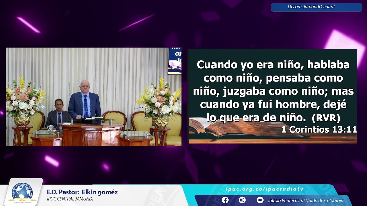 Pastor Elkin Gómez : Niñez y Crecimiento espiritual 2026 02 08