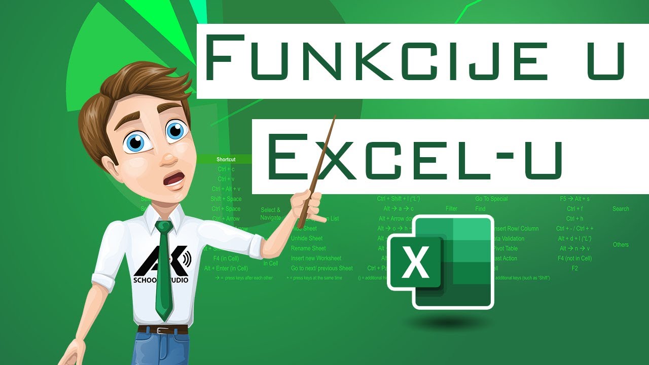 Excel 2019 - Funkcije u Excel-u