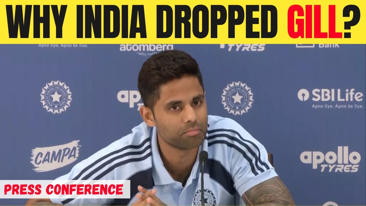 Suryakumar Yadav reveals KEY factor in dropping Shubman Gill from 2026 T20 World Cup squad