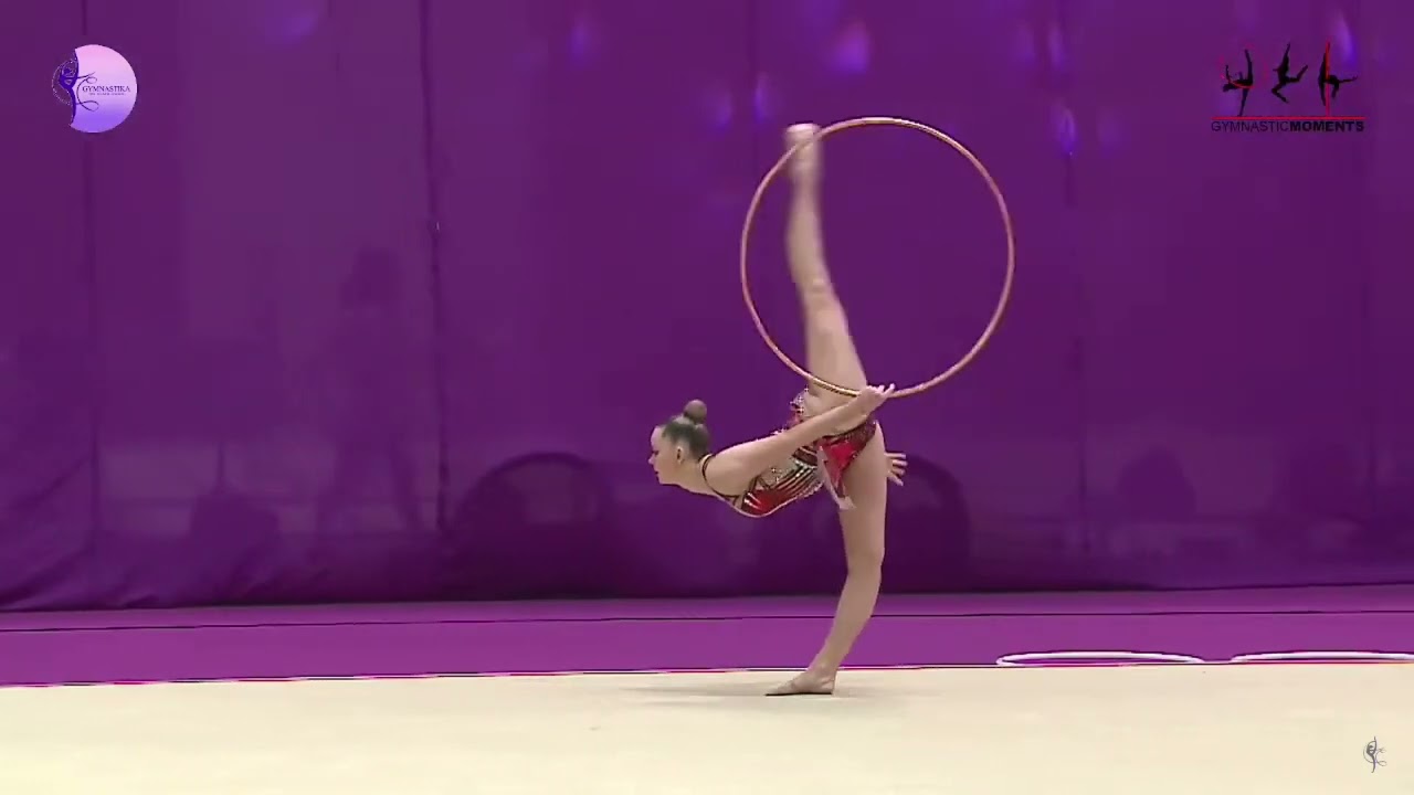 Ульяна Травкина Обруч GYMNASTIKA SOLO CUP 2024 #sports #художественнаягимнастика #dance #спорт