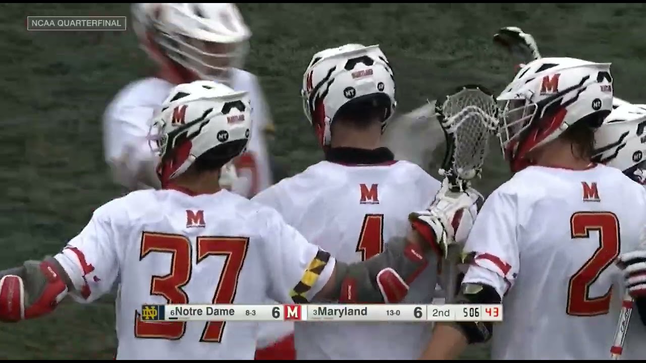 NCAA Quarterinfal: #3 Maryland @ #6 Notre Dame - 5.23.21 Full College Lacrosse Highlights