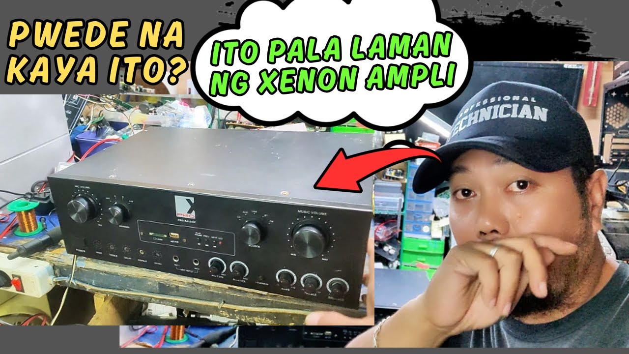 Xenon PRO-XA1240F Karaoke Amplifier 🔊 | Teardown, Sound Test & Full Review! 2025