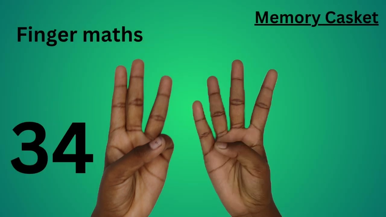 Finger maths 31 to 40   Subhash Sukumareechar 🌹
