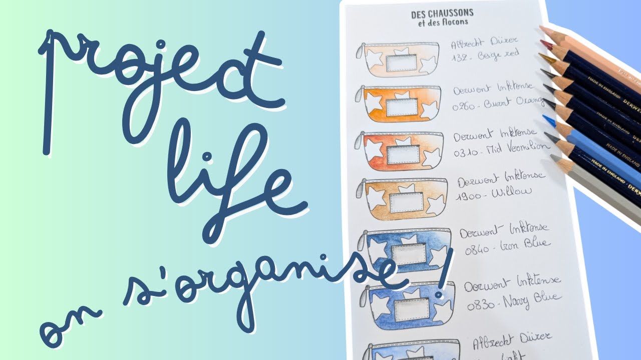 [PROJECT LIFE 2025] RANGEMENT + ORGANISATION + CHOIX DES COULEURS @dansmespochettes