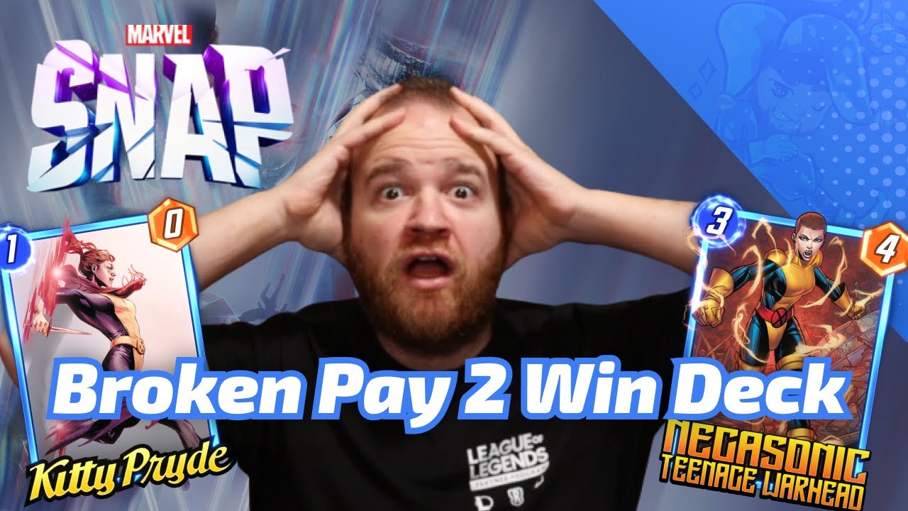 This Pay 2 Win deck is SO BROKEN they had to disable it - Marvel SNAP Gameplay & Deck Highlight