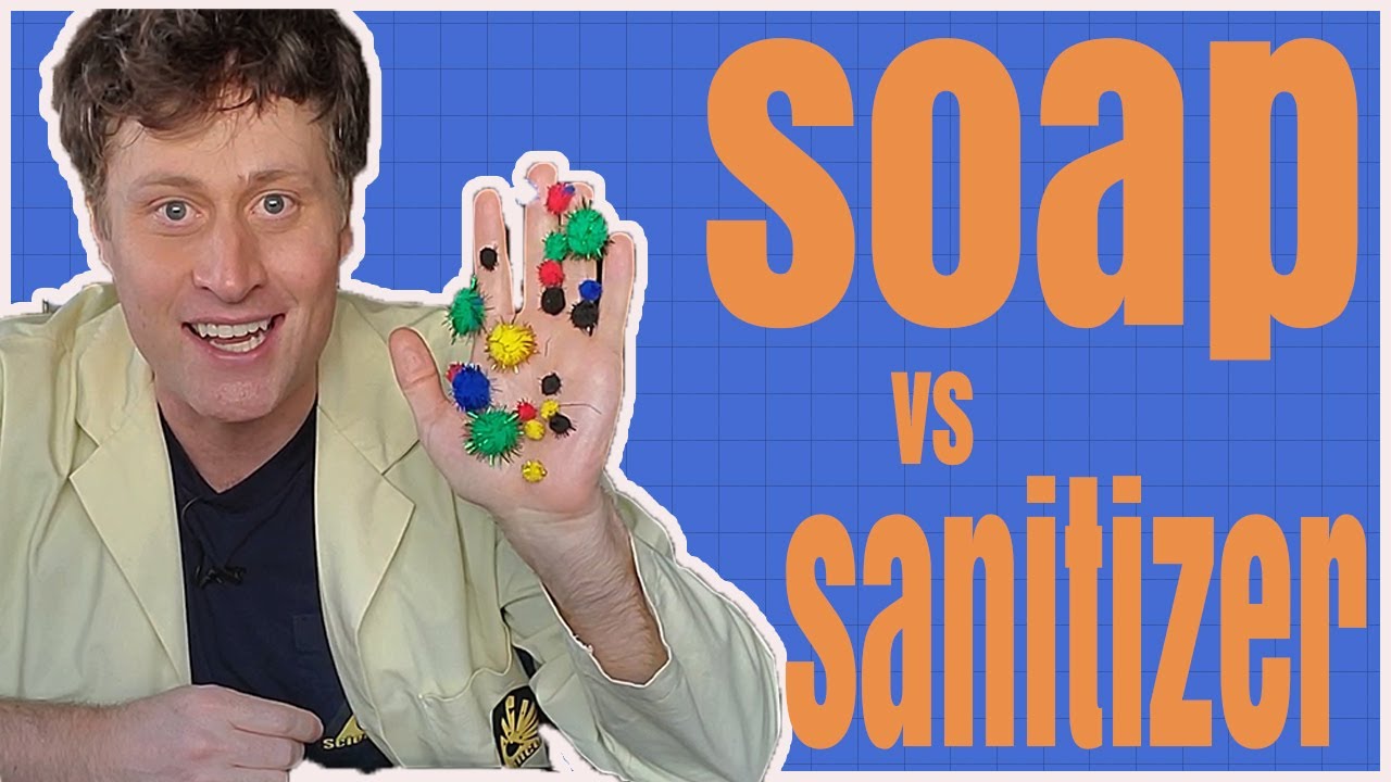 Soap vs Sanitizer Science