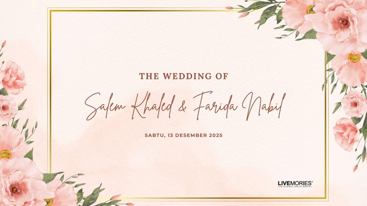 Live Akad Salem Khaled & Farida Nabil | Sabtu 13 Desember 2025 | Padjajaran Suite Hotel BNR