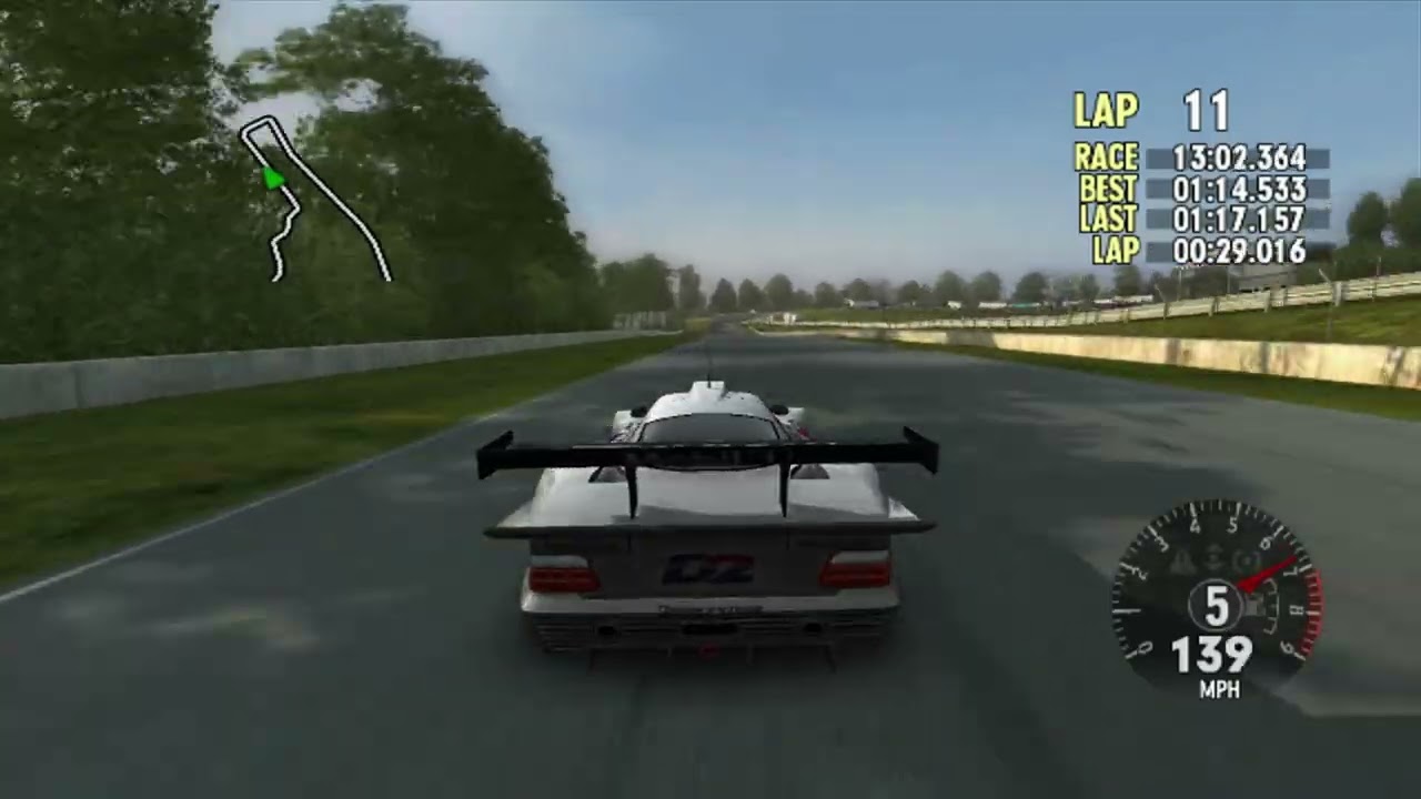 Forza Motorsport [2005] (Road Atlanta | P1 | #11 CLK-GTR | 1:13.822)