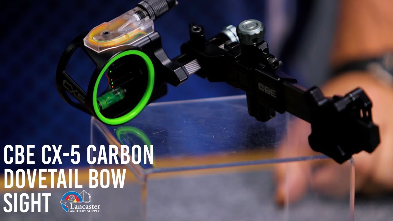 CBE CX-5 Carbon Dovetail Bow Sight