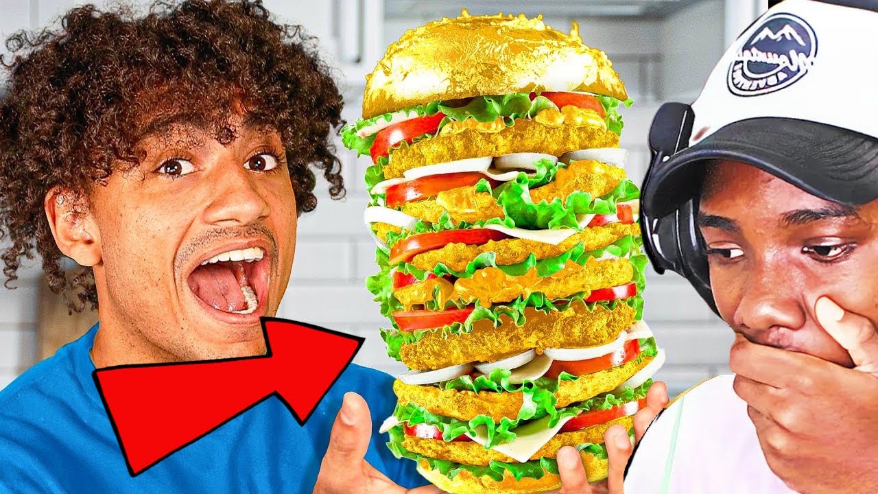 Foltyn Tries $1 Burger vs $1000 Burger