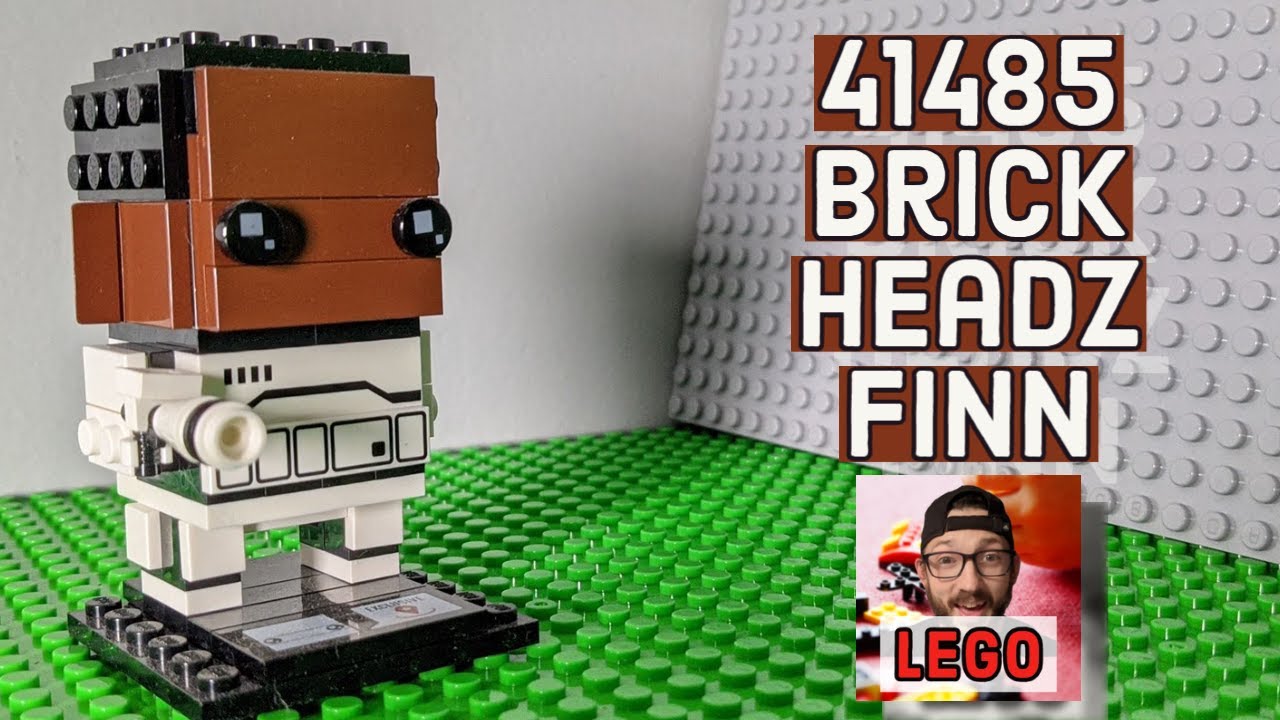 41485 Brick Headz Finn LEGO SPEED BUILD