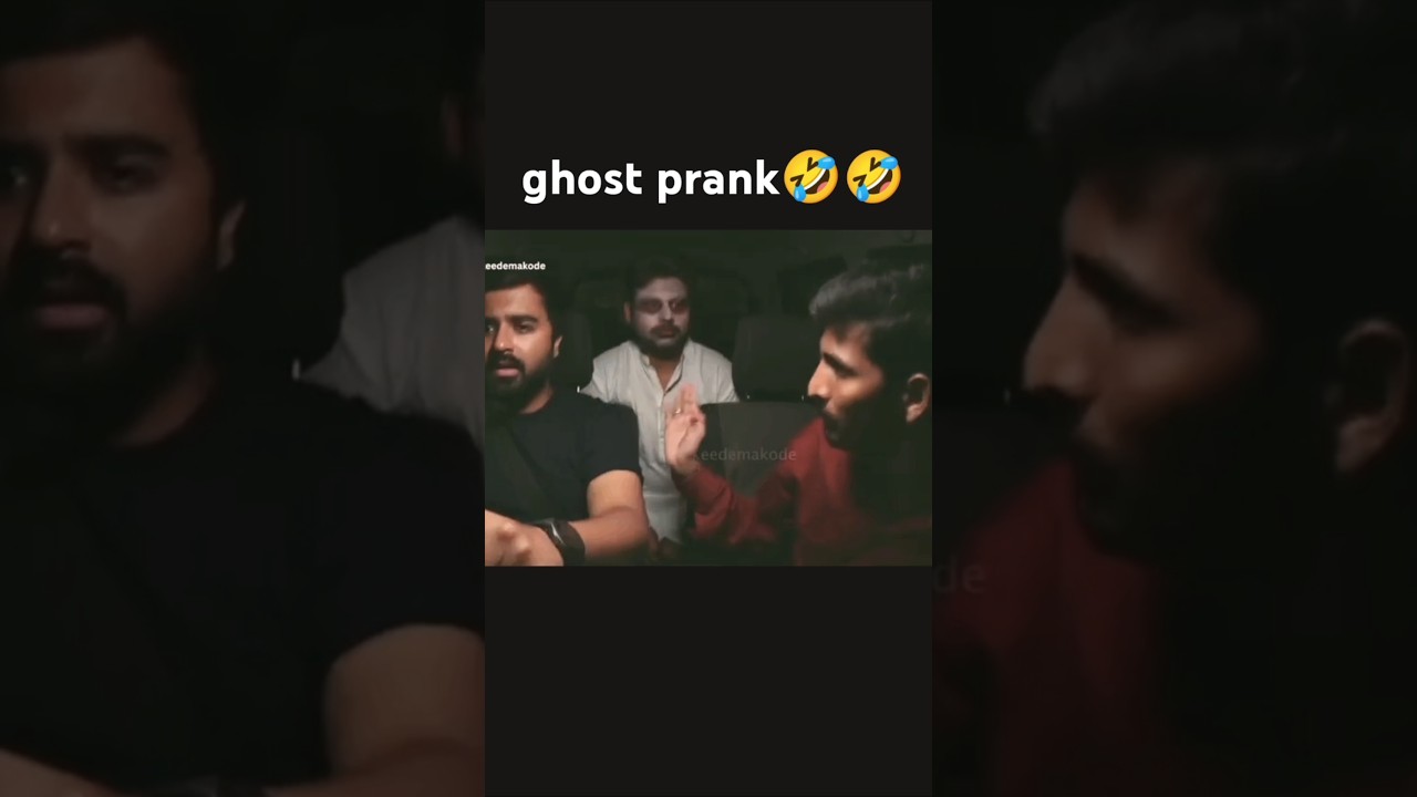 ghost prank in car 🤣🤣/prank in car /prank video पार्ट 2 #ghost #ghostprank #ghostprankincar